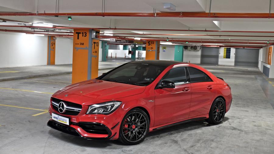 Mercedes-AMG CLA45 4Matic by Autofuture Design on Vorsteiner Wheels (V-FF 107) '2017